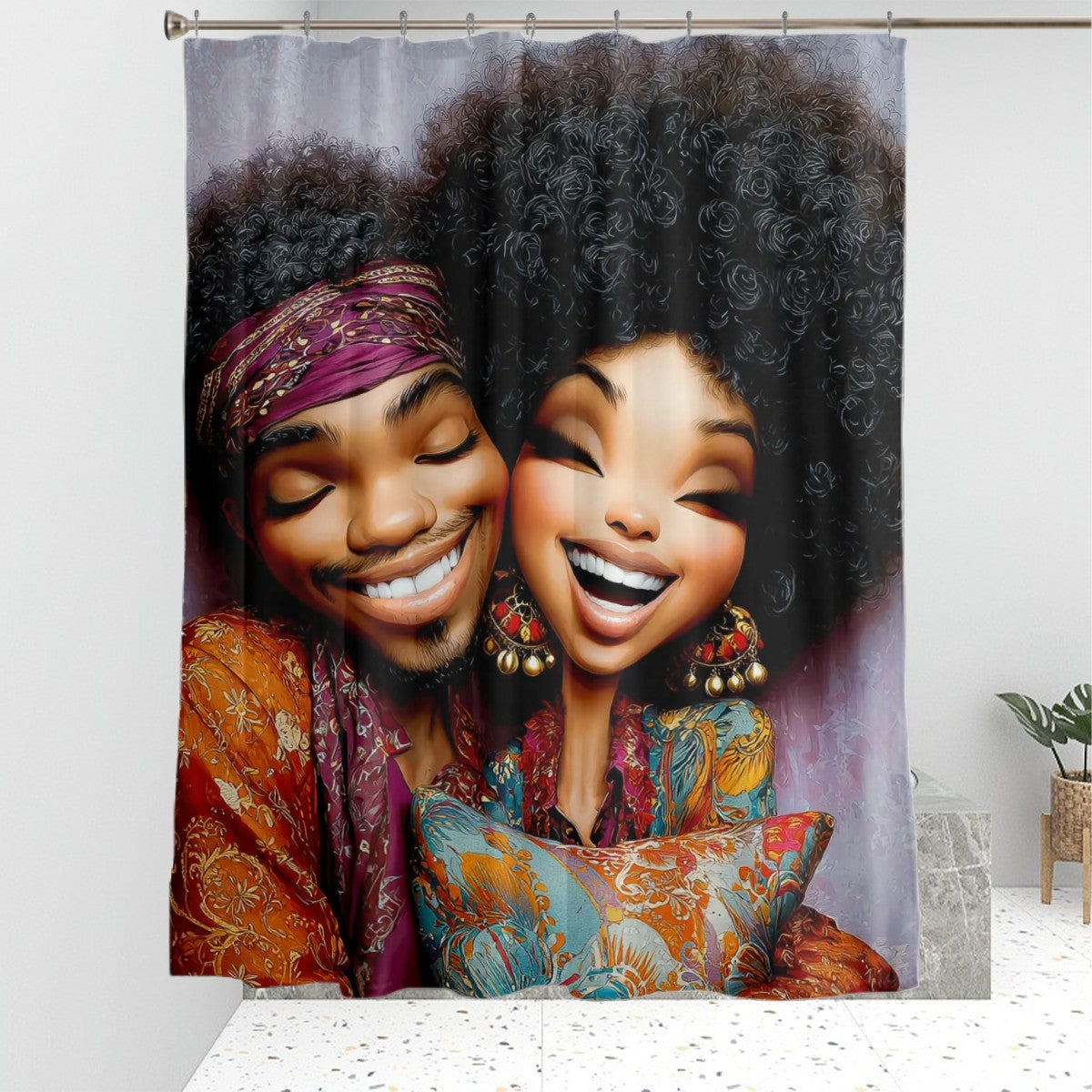 Fun In Love Shower Curtain