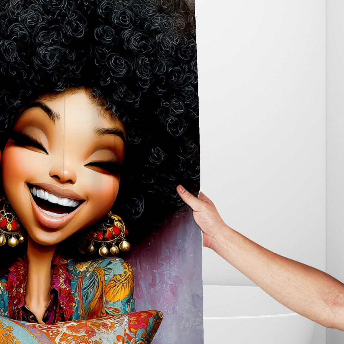 Fun In Love Shower Curtain